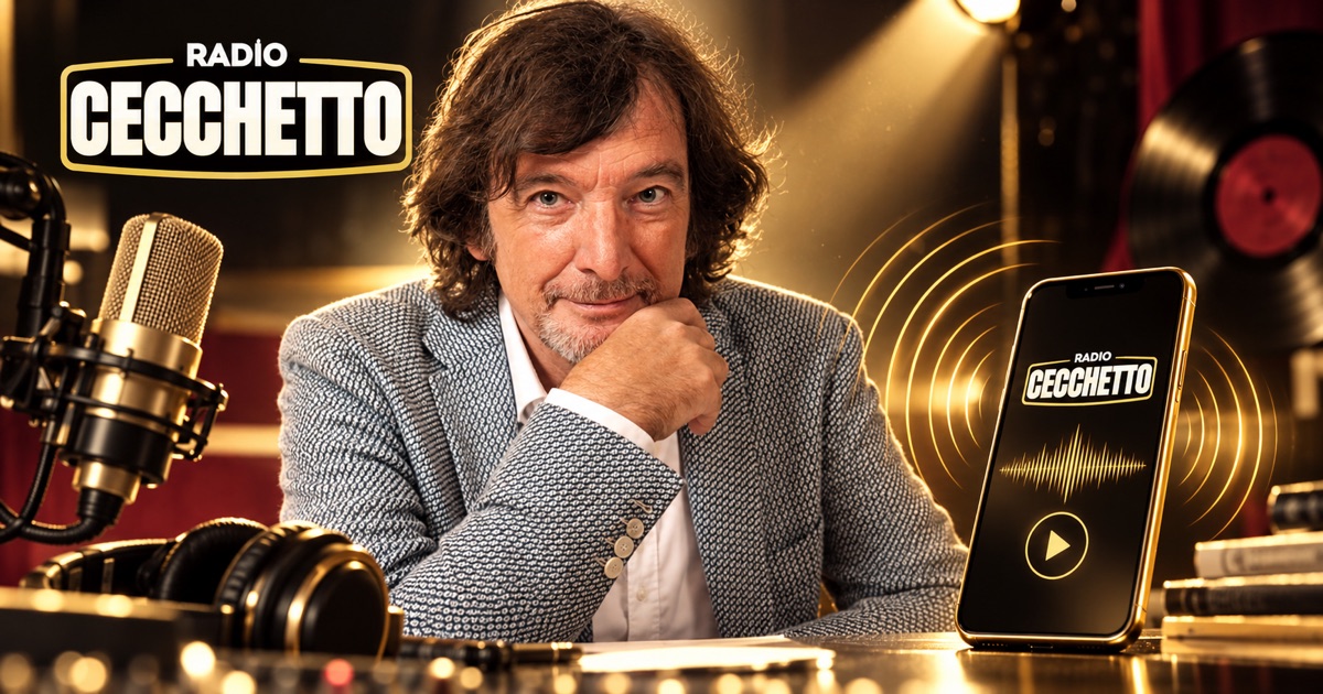Claudio Cecchetto porta creatività e partecipazione nella nuova app radio