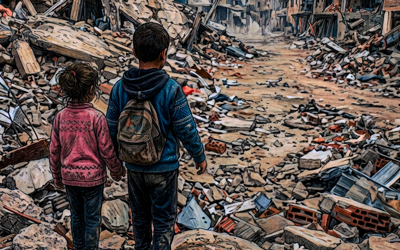 “Il rock dei bambini”: un grido di dolore e speranza nella nuova canzone di dibij